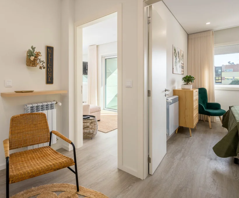 Entrada do alojamento Aurora do Furadouro II Entrada do alojamento Aurora do Furadouro II